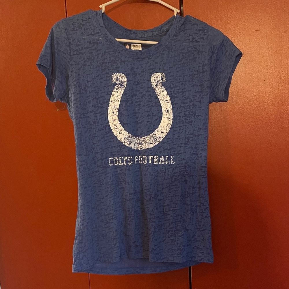 NFL Colts Kids Blue Short Sleeve Tee